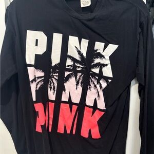 PINK black long sleeve
